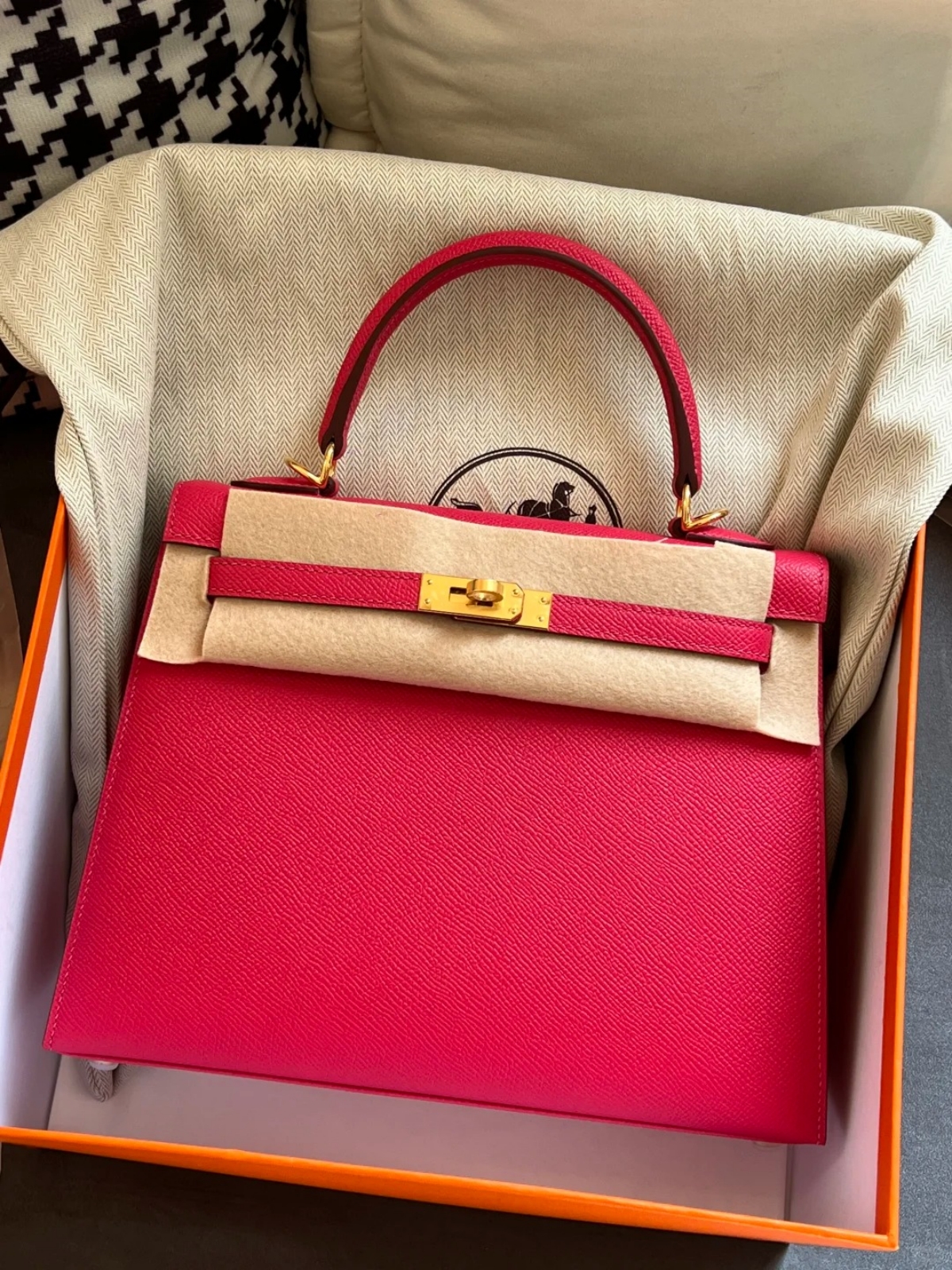 Kelly 25-28 custom calfskin - Artisantouchss