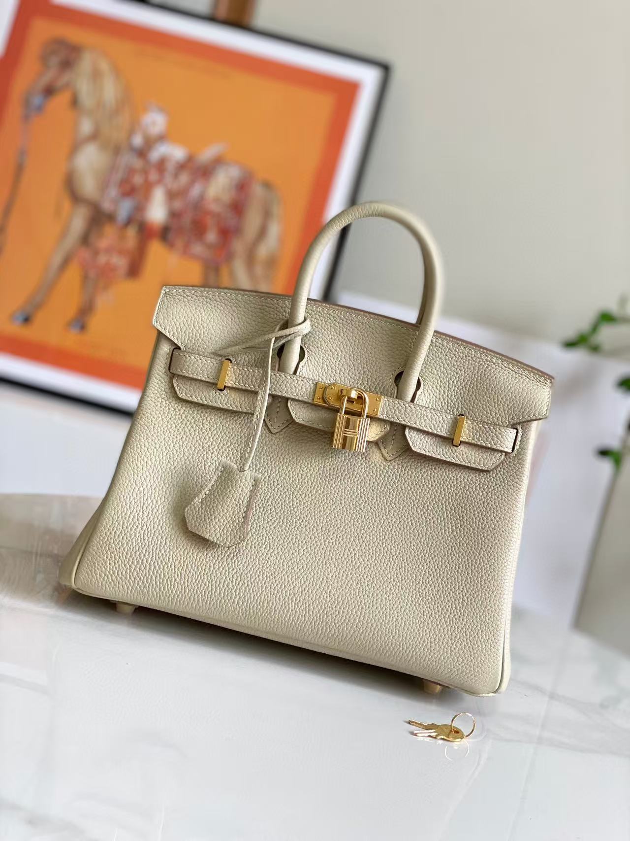 Birkin 25-35cm custom TOGO - Artisantouchss