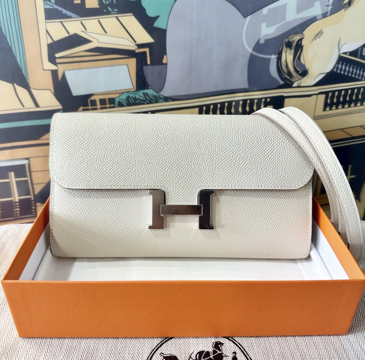 Conestance to go Milkshake White silver hardware Custom - Artisantouchss