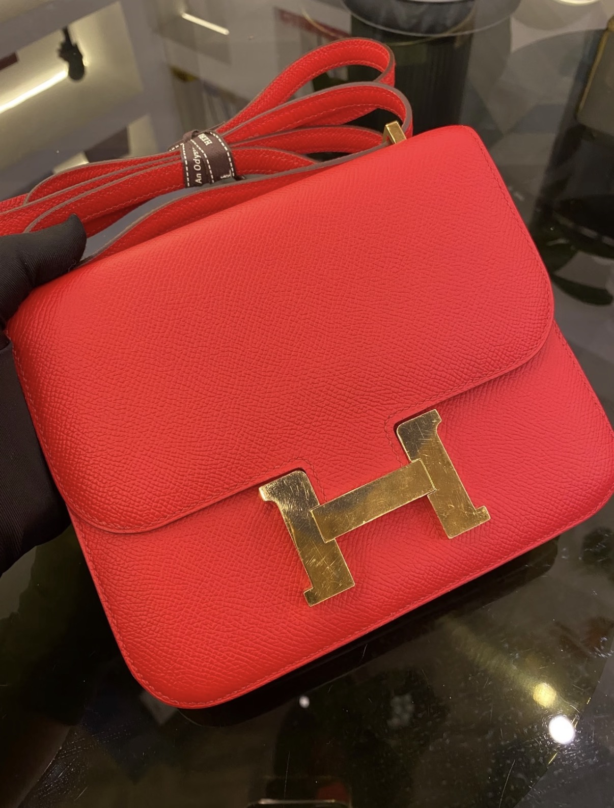 Constance Mini Red 19-24 Custom-made - Artisantouchss