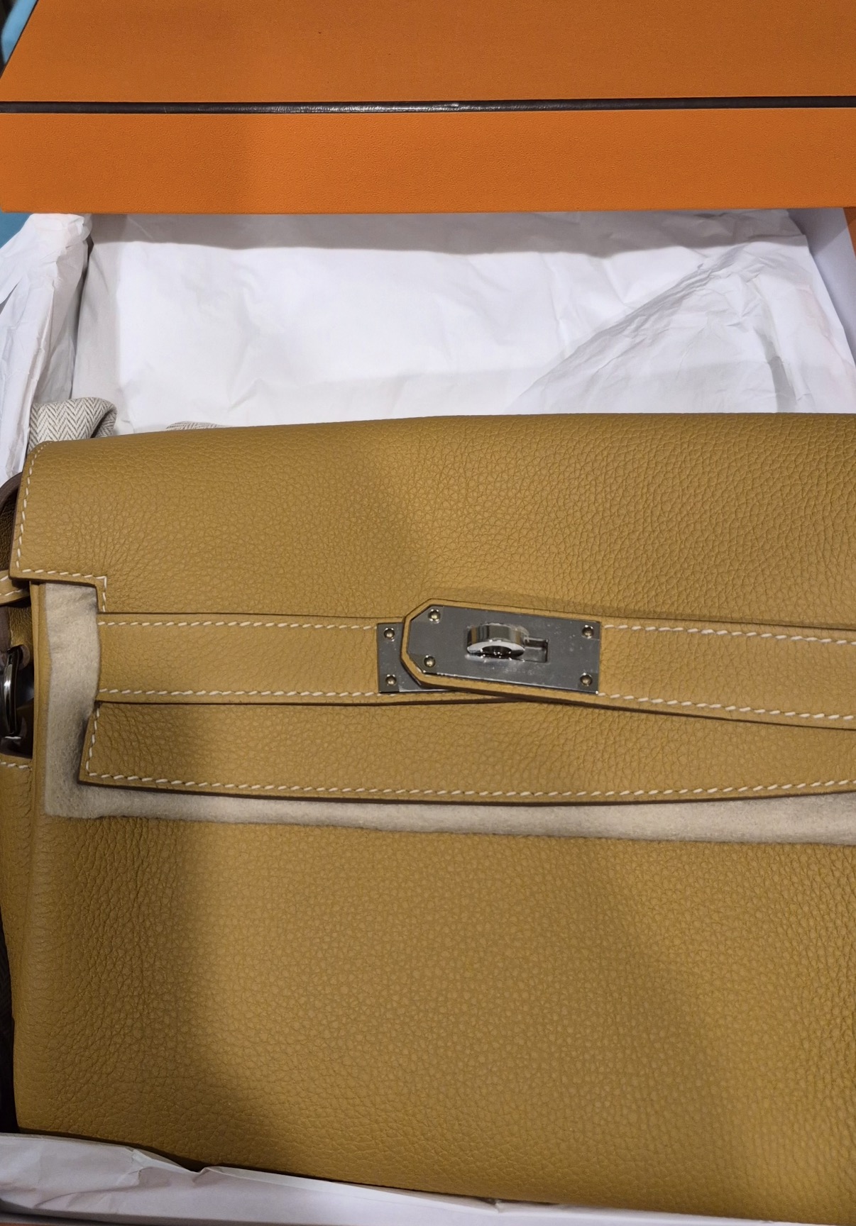 Kelly Messenger PM yellow Custom - Artisantouchss