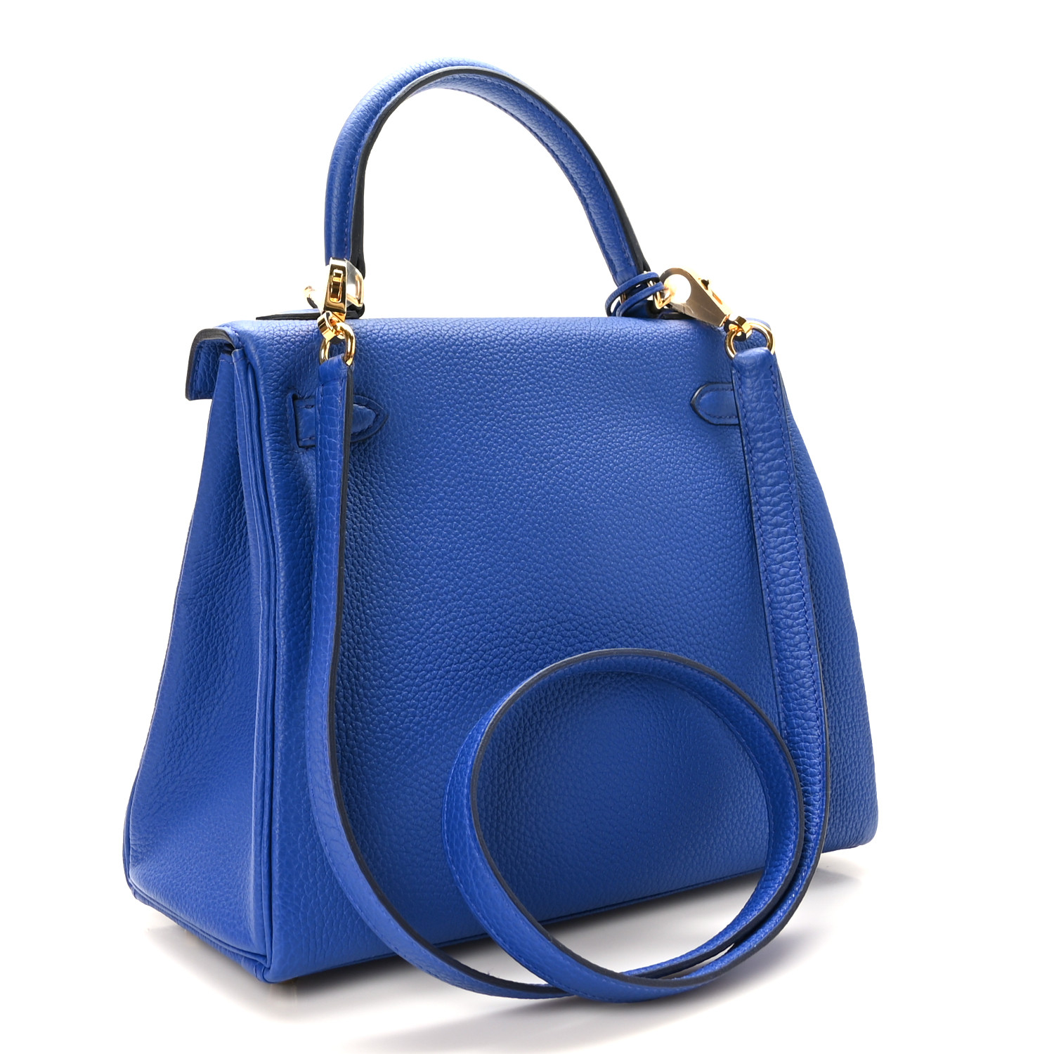 Togo Kelly Retourne 25 Bleu Royal