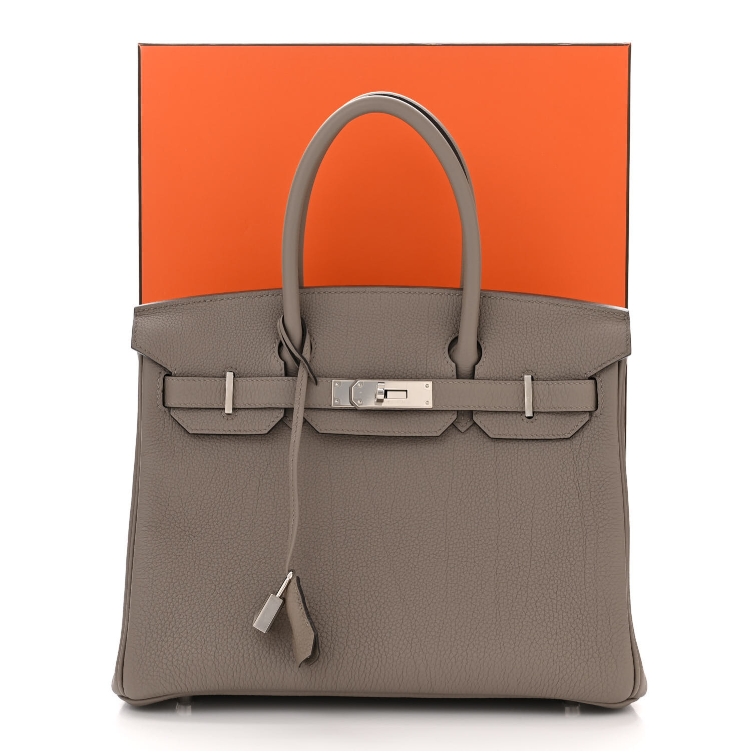 Togo BIRKIN 30 Gris Asphalte