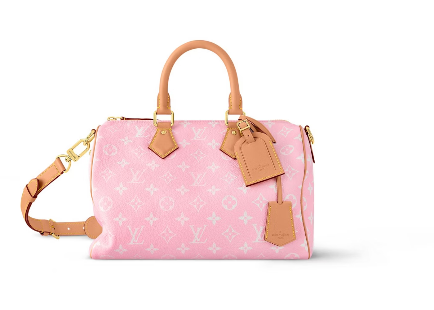 Calfskin Monogram Speedy P9 40/30-Candy