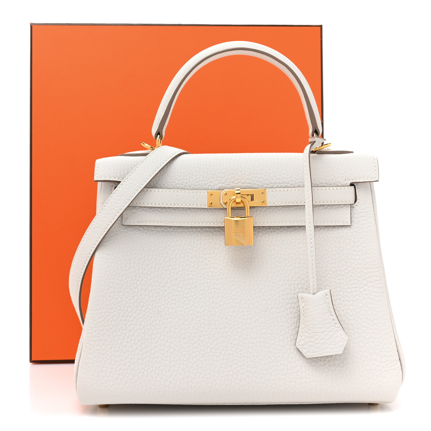 Togo Kelly Retourne 25 Gris Pale