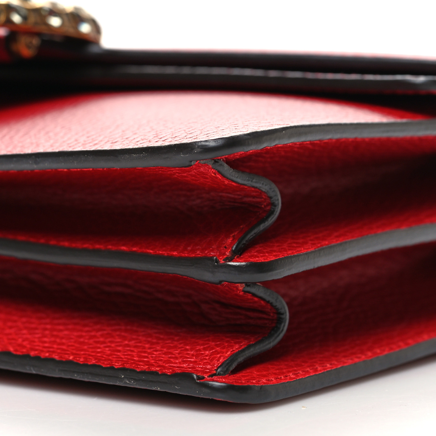 Pebbled Calfskin Small Dionysus Shoulder Bag Red