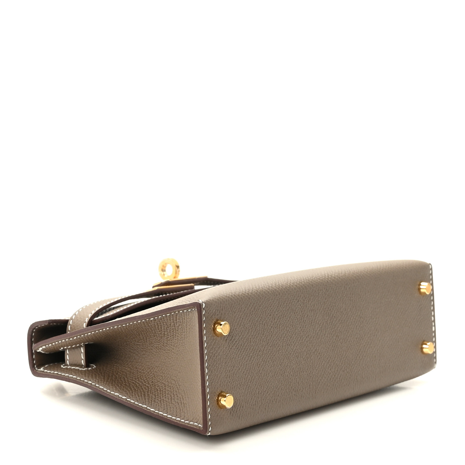 Epsom Mini Kelly Sellier 20 Etoupe