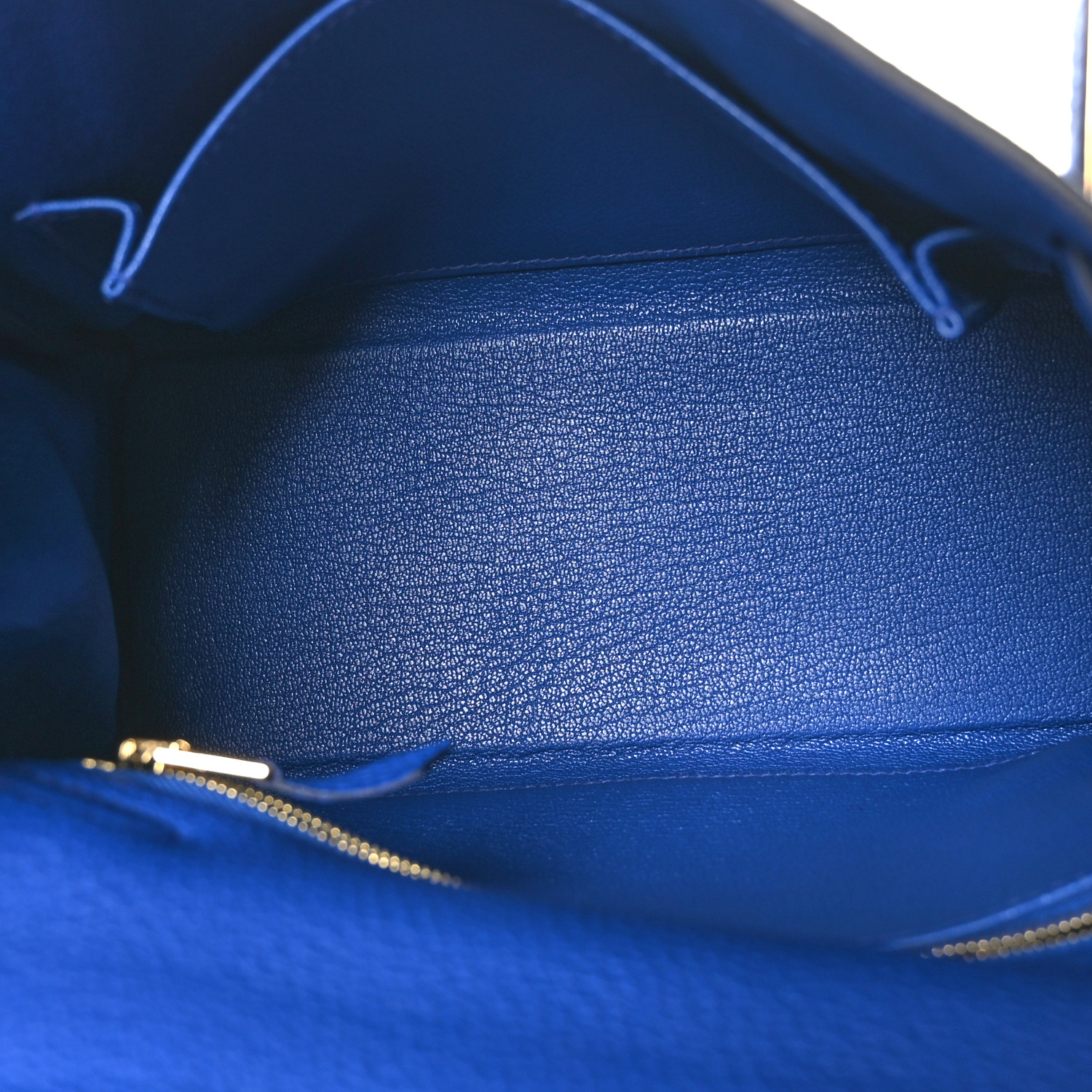 Togo Kelly Retourne 25 Bleu Royal