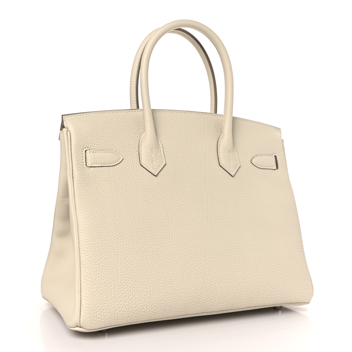 Togo Birkin 30 Craie（Silver Lock）