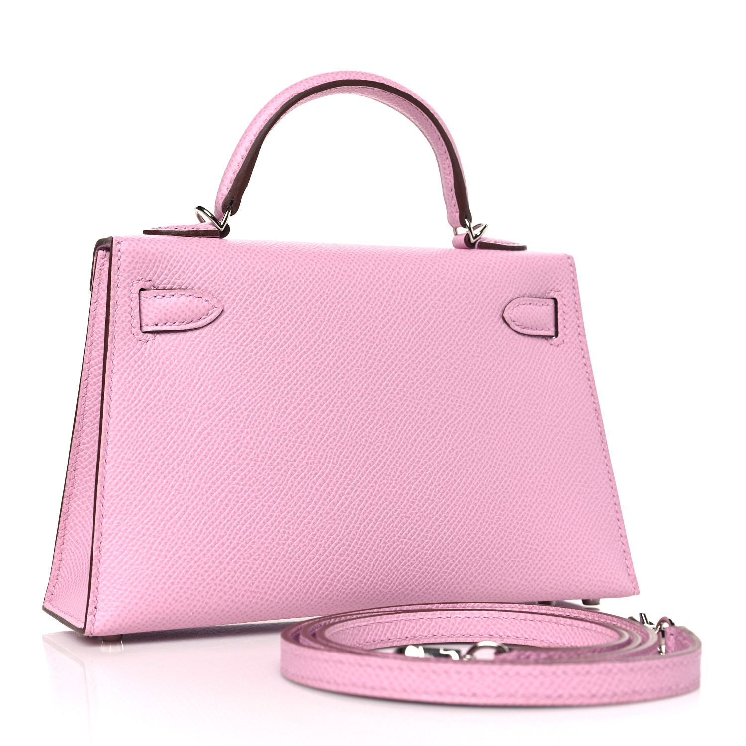 Epsom Mini Kelly Sellier 20 Mauve Sylvestre