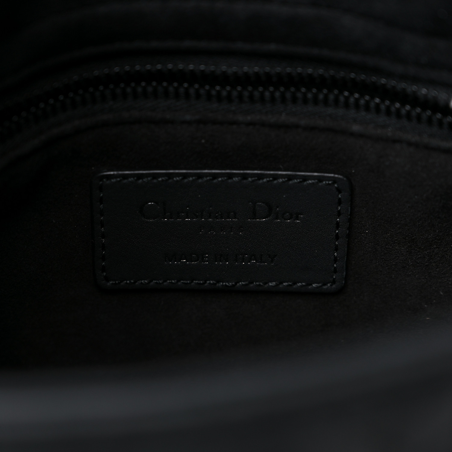 Ultra Matte Calfskin Cannage Small My ABC Lady  Black