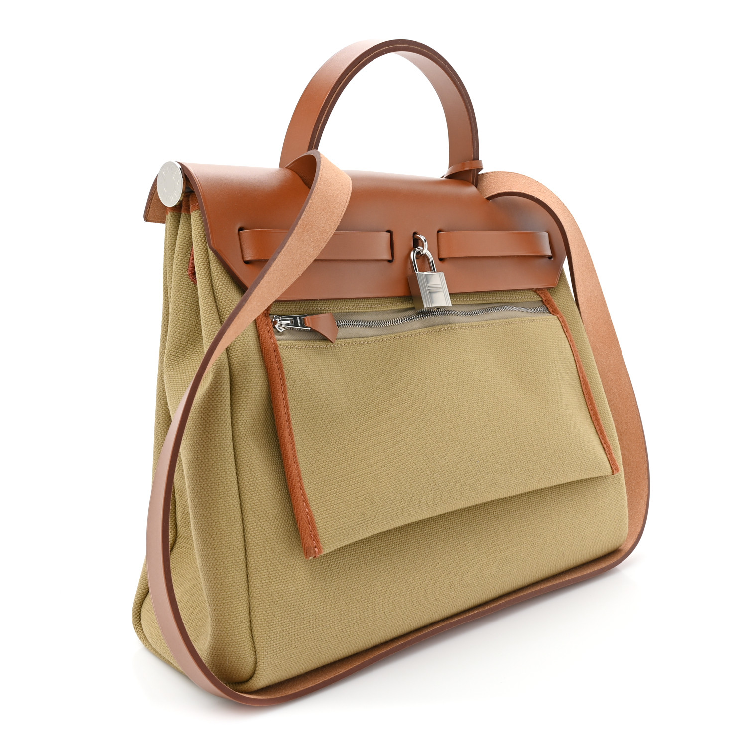 Military Toile Vache Hunter Herbag Zip Retourne 31 PM Poussiere Fauve