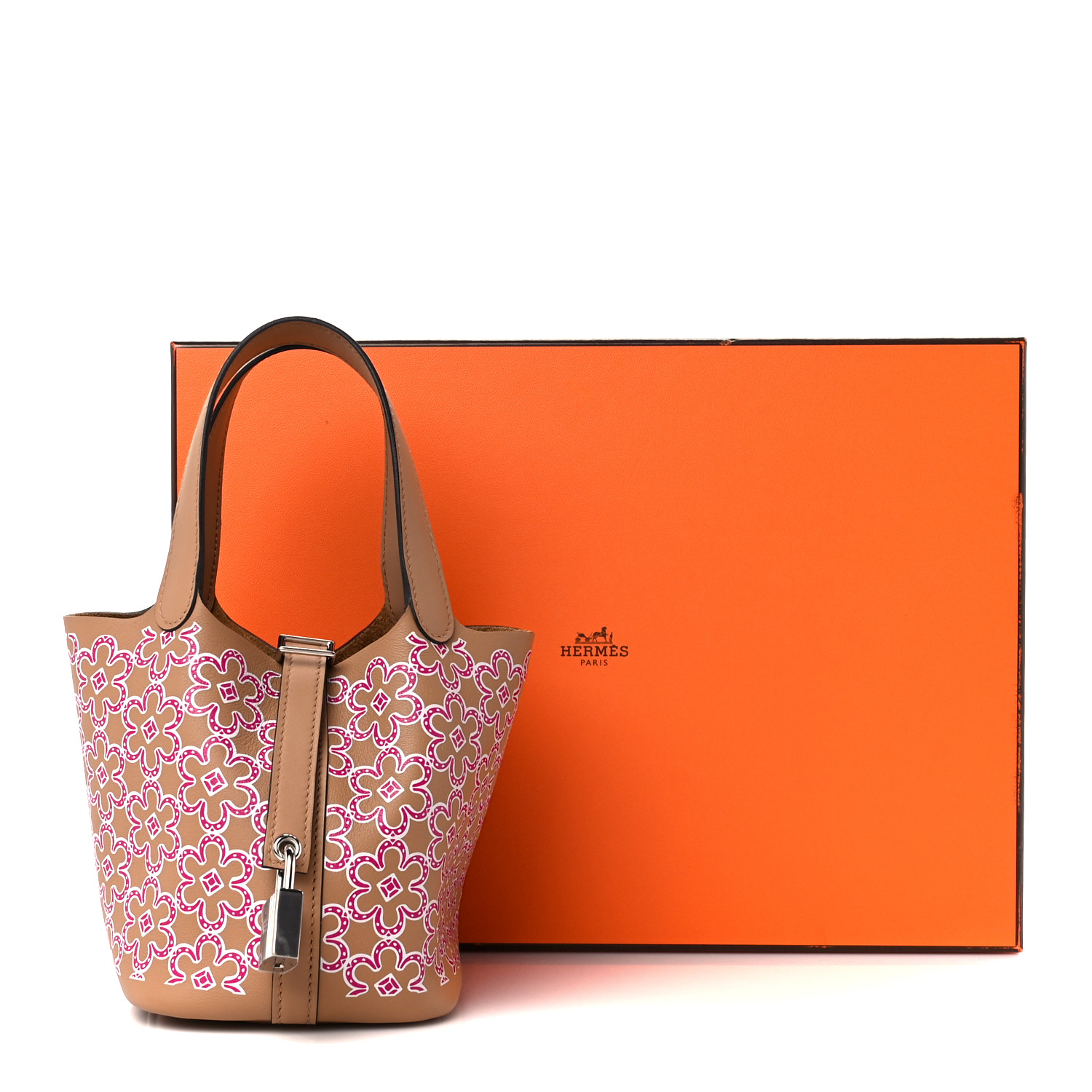 Swift Micro Lucky Daisy Picotin Lock Chai Rose White