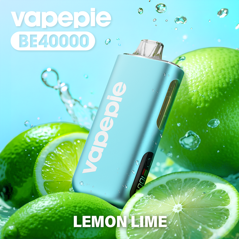 Zitrone-Limette & VAPEPIE Max 40000 PUFFS