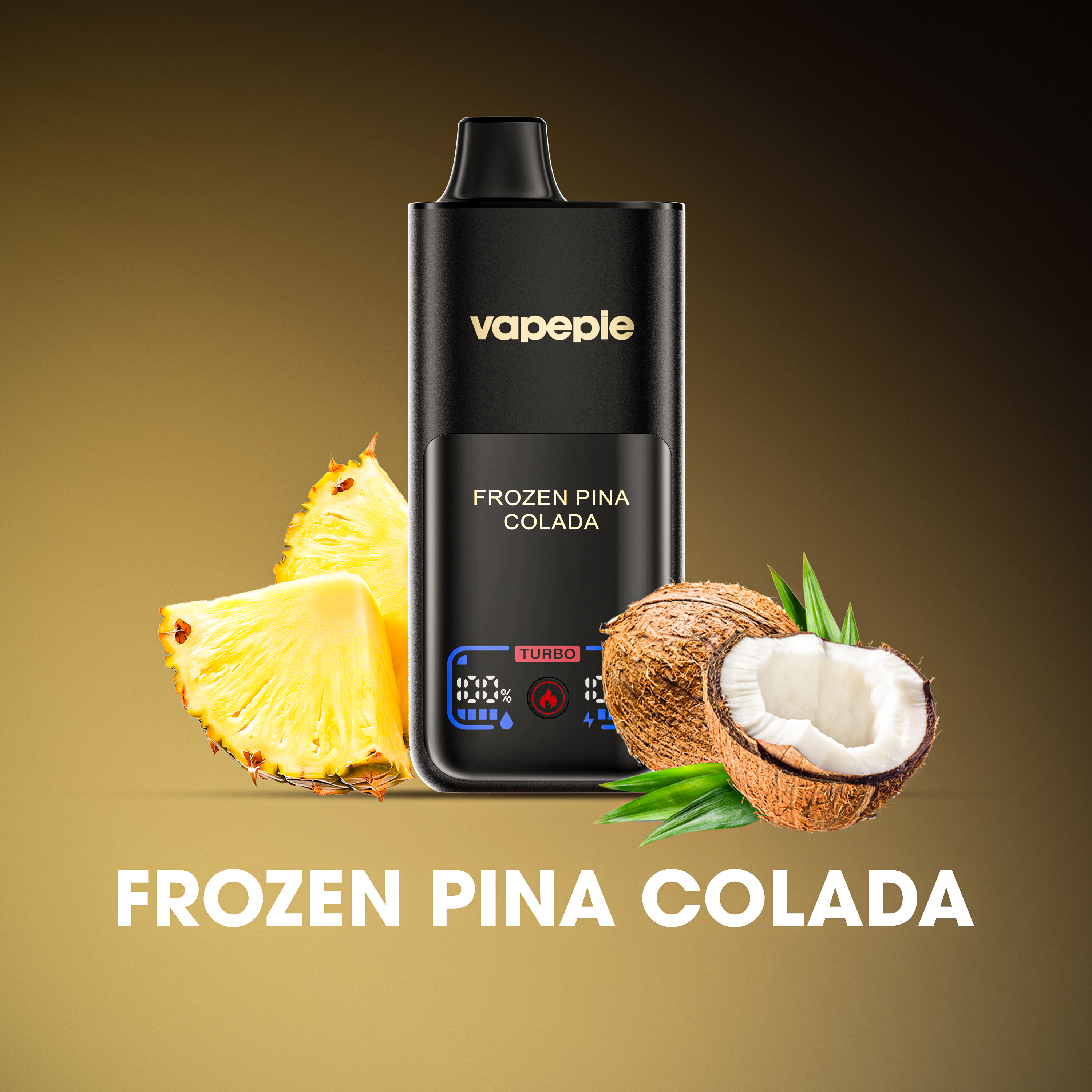 VAPEPIE 70000 Puffs - Eis-Ananas-Kokos-Colada