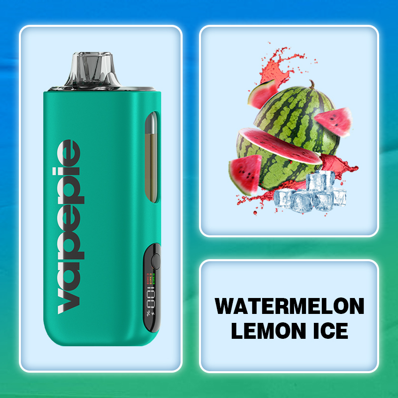 Wassermelone-Zitrone-Eis & VAPEPIE Max 40000 PUFFS