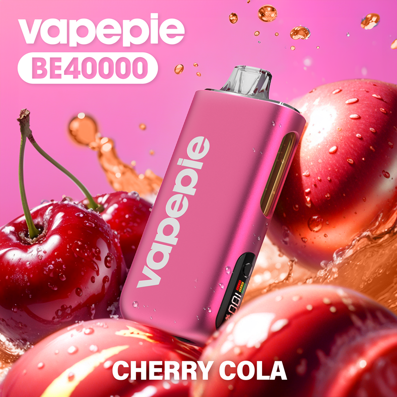 Kirsche-Cola & VAPEPIE Max 40000 PUFFS