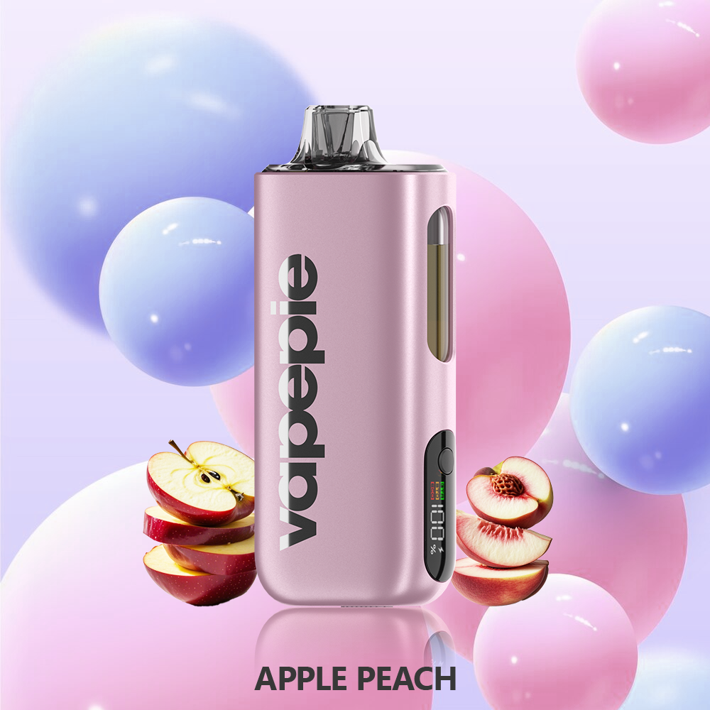 Apfel-Pfirsich & VAPEPIE Max 40000 PUFFS