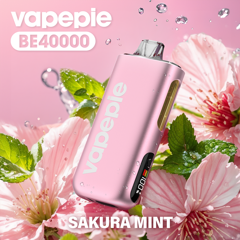 Kirschblüte-Minze & VAPEPIE Max 40000 PUFFS