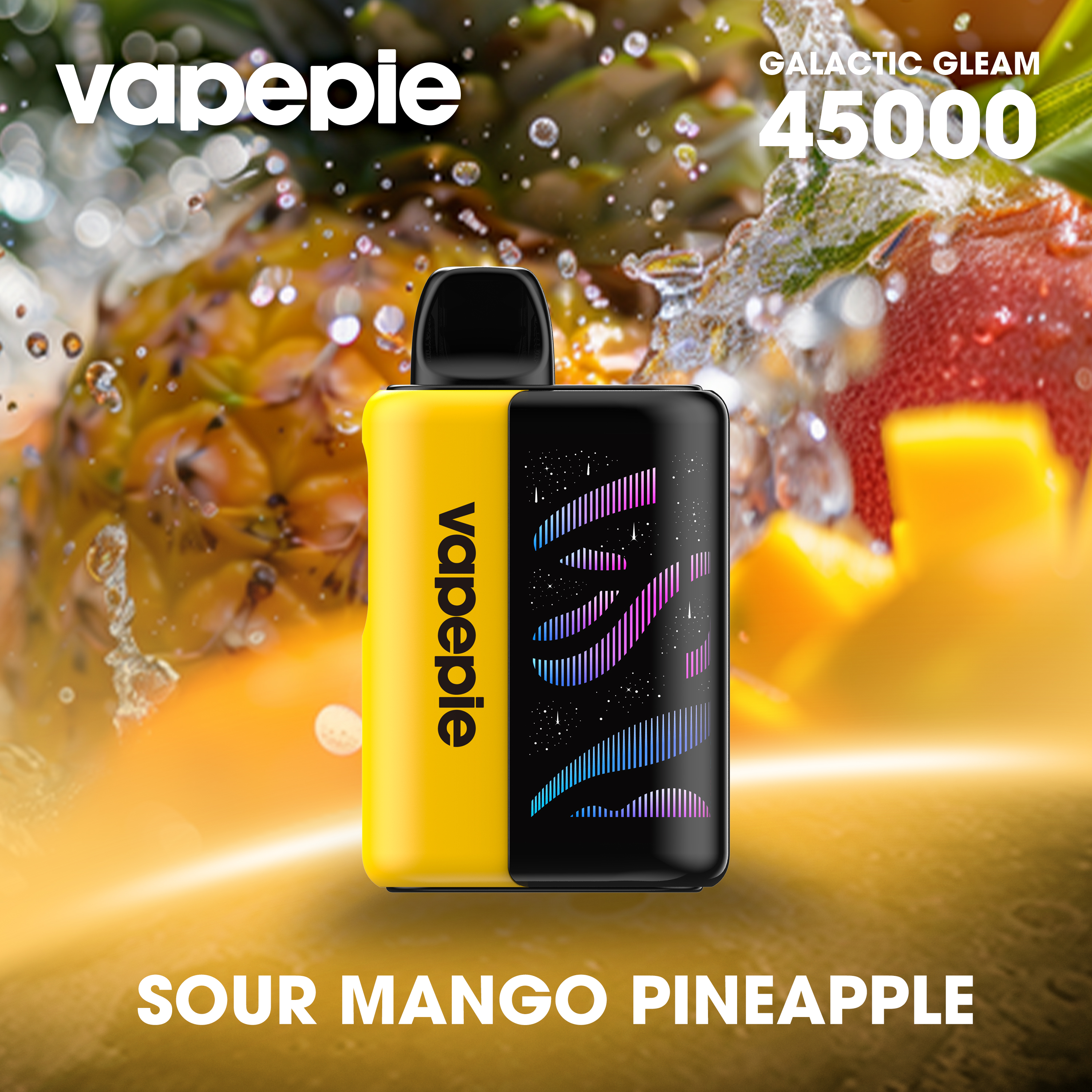 Januar 2026 | Neue Produkte VAPEPIE Galaxy Shine 45000 PUFFS – SOUR MANGO PINEAPPLE