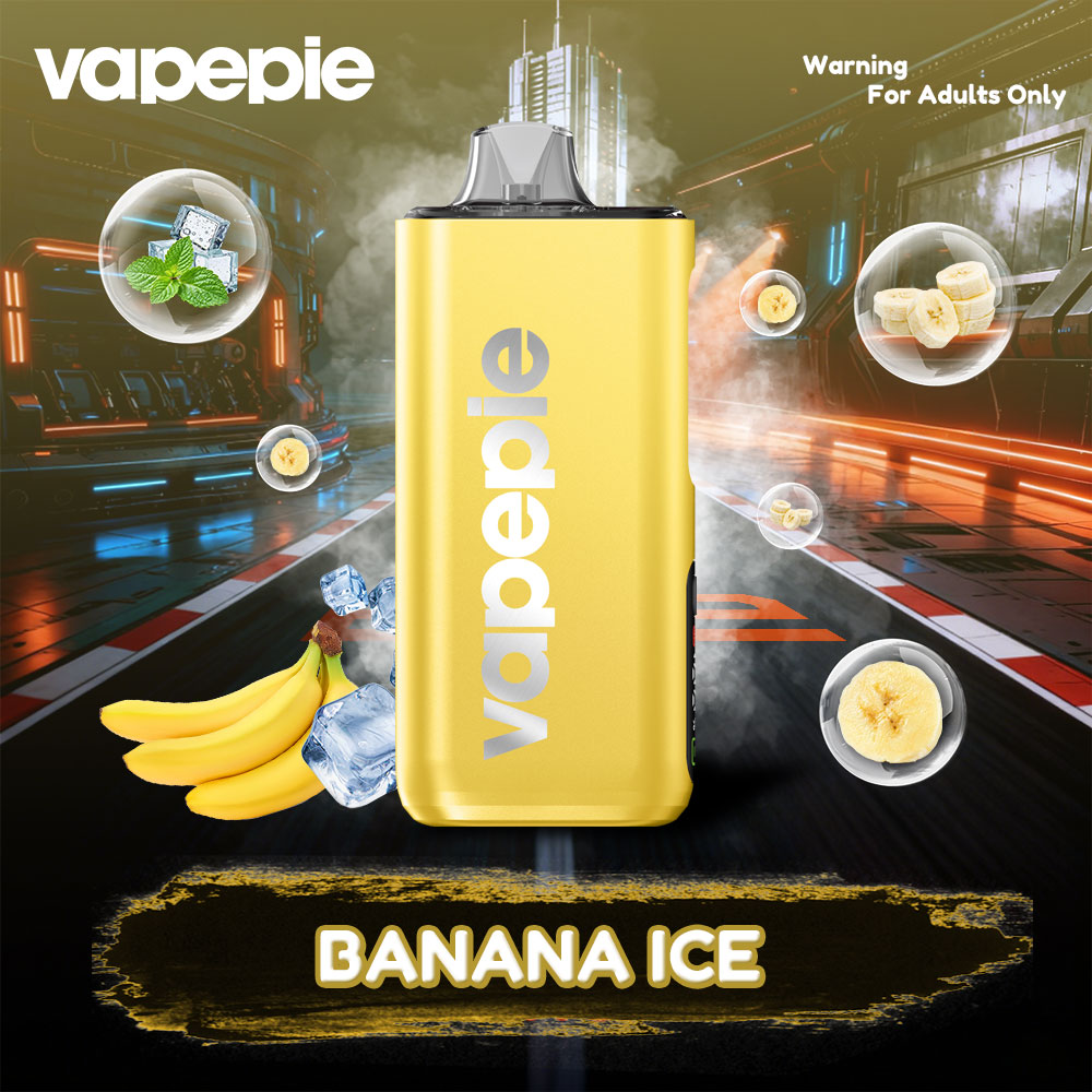 Banane-Eis & VAPEPIE Pro 40000 PUFFS