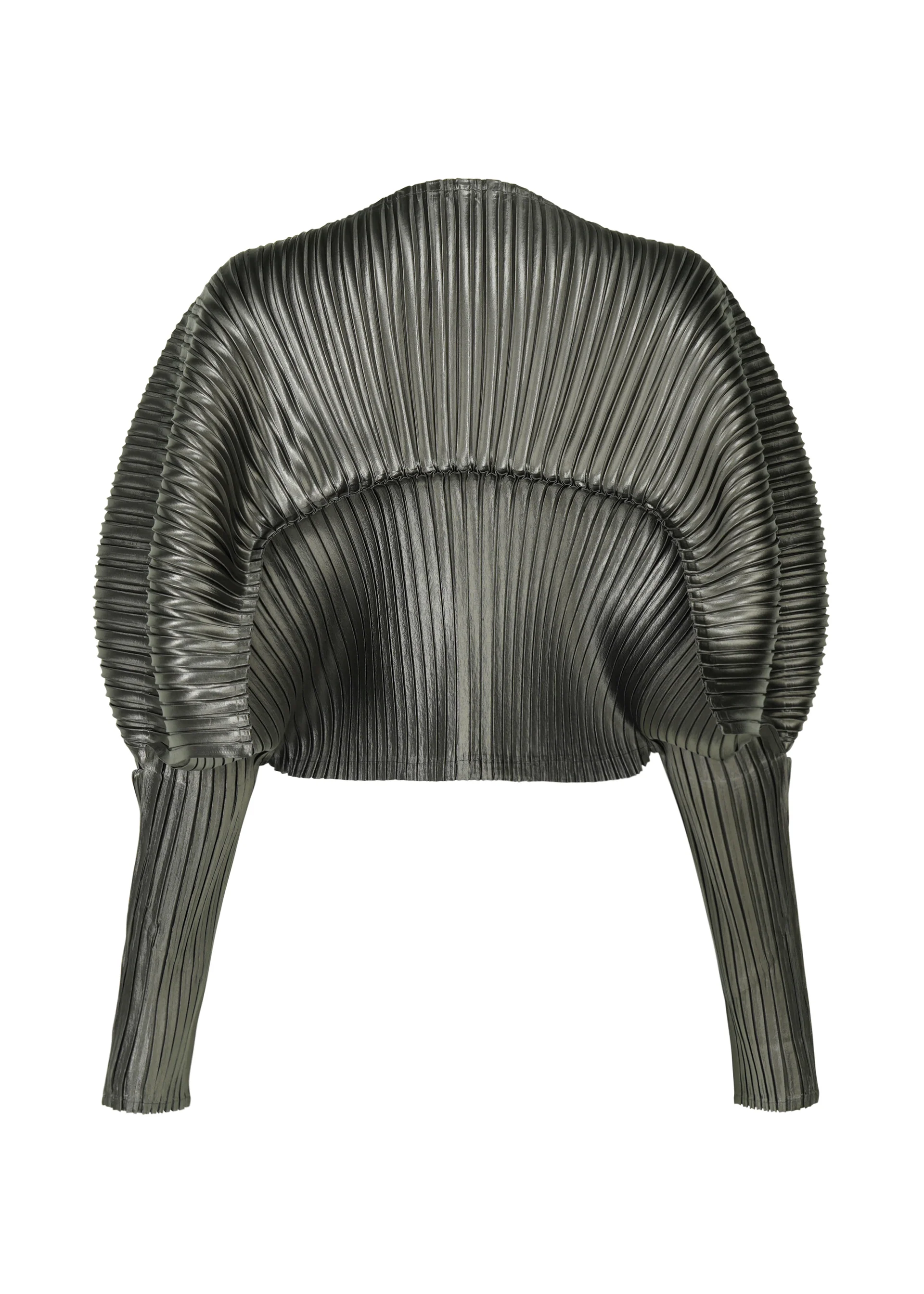 GLOSSED METAL PLEATS