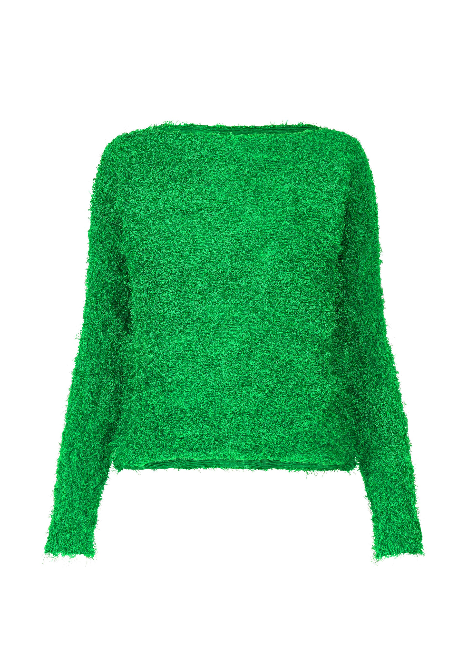 SHIFTED FUZZY PLEATS