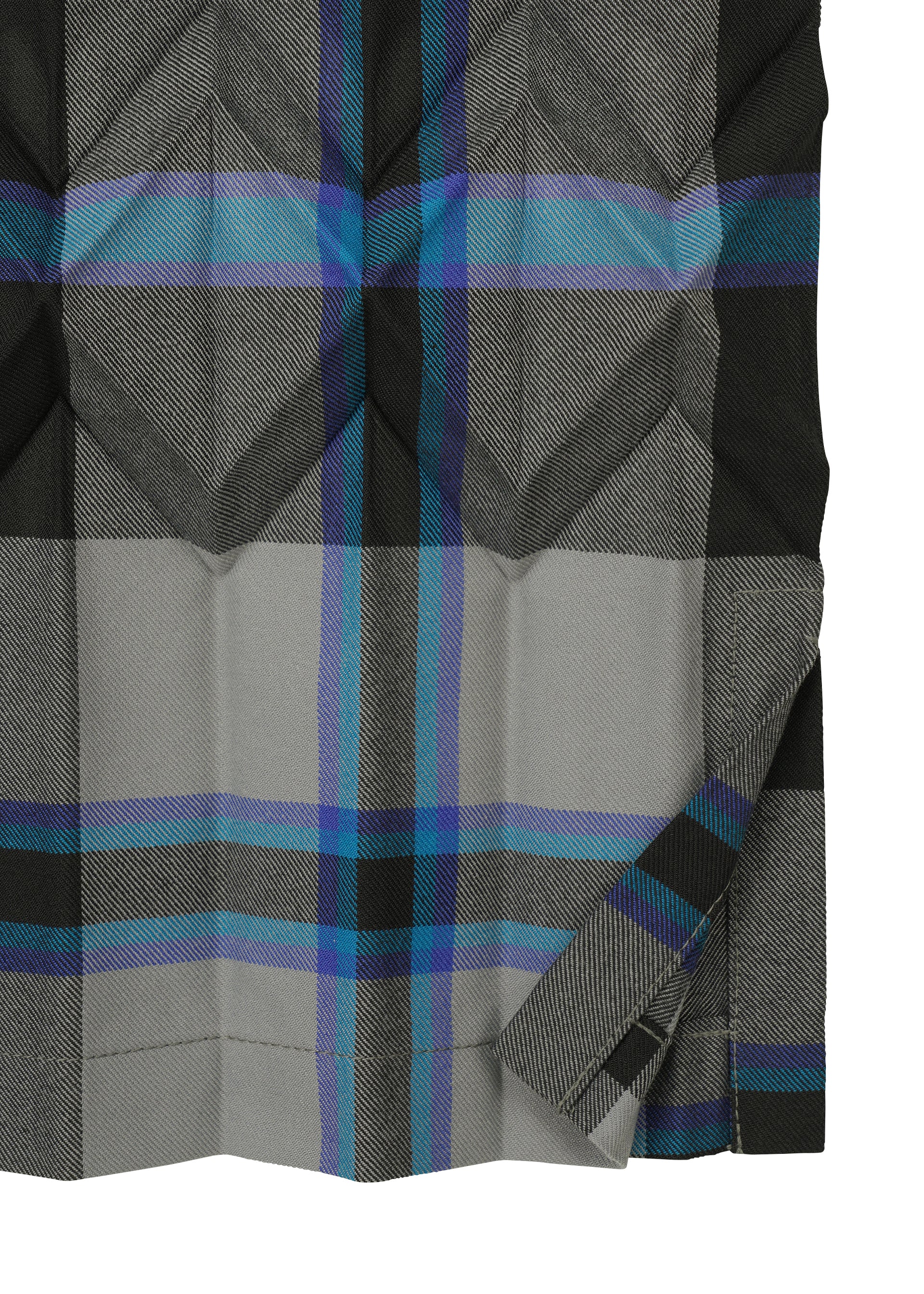 TARTAN CHECK PLEATS