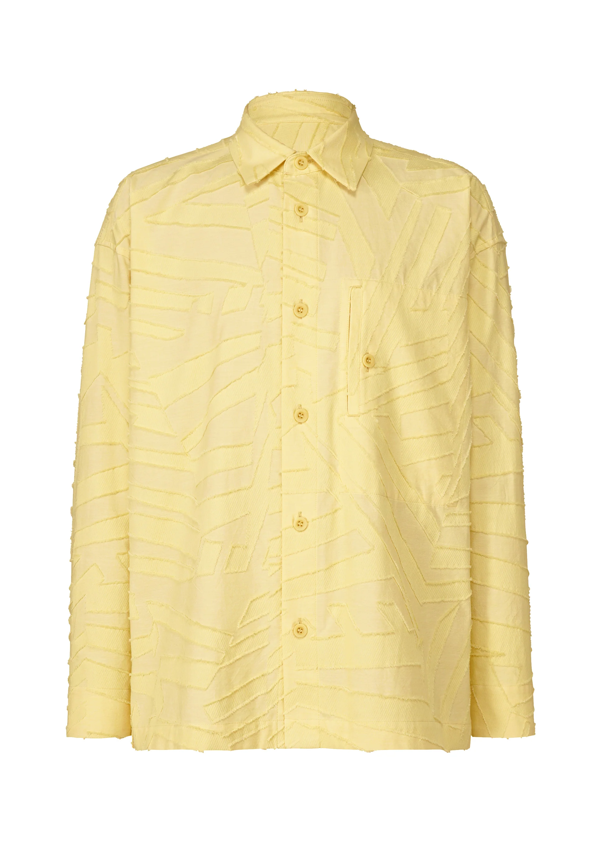 GEOMETRY JACQUARD SHIRT