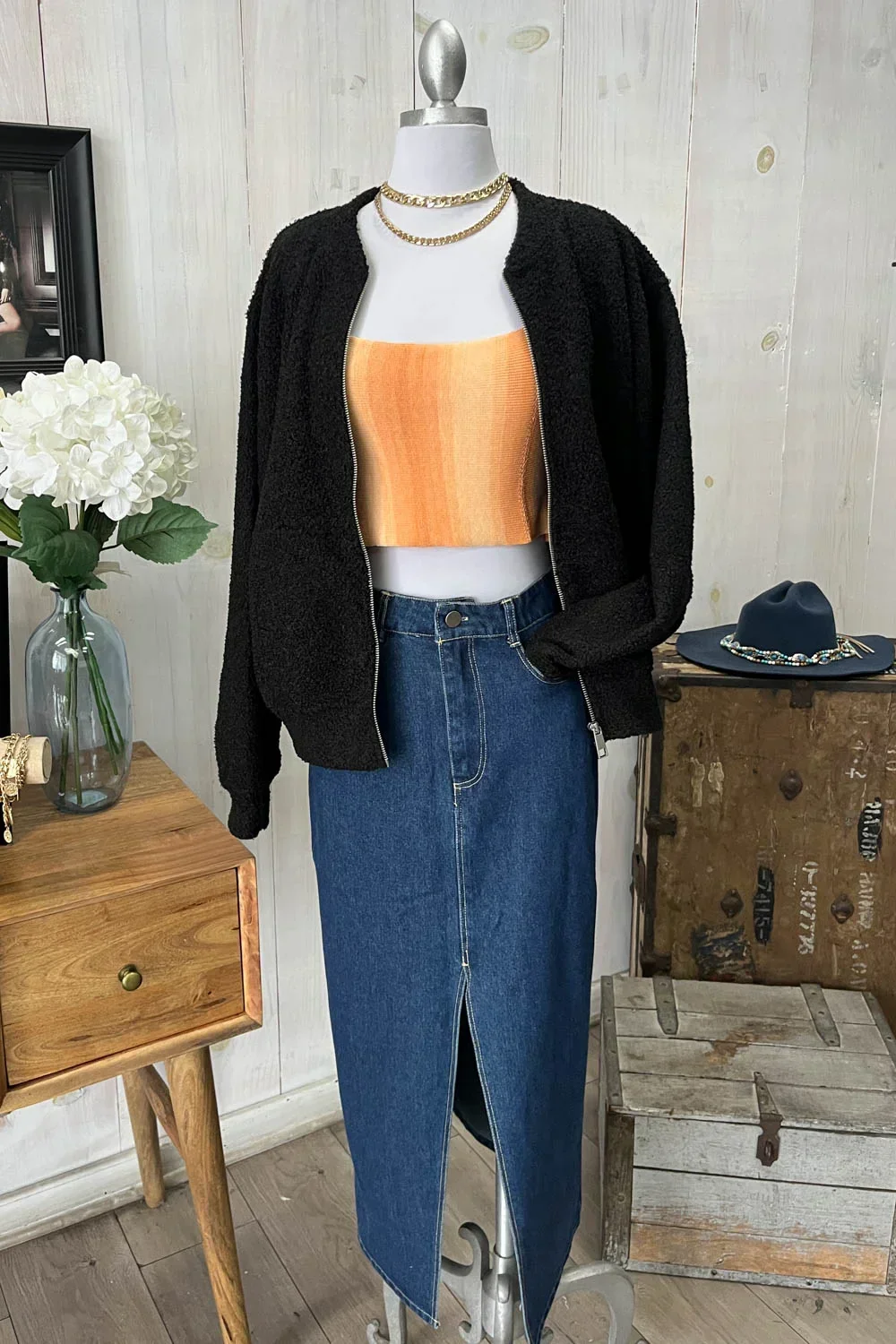 Oversized Cozy Teddy Bear Sherpa Zip Up Boutique Jacket