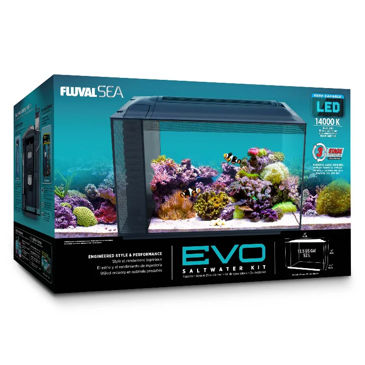 Fluval SEA EVO Marine Aquarium Kit 13.5 Gallon