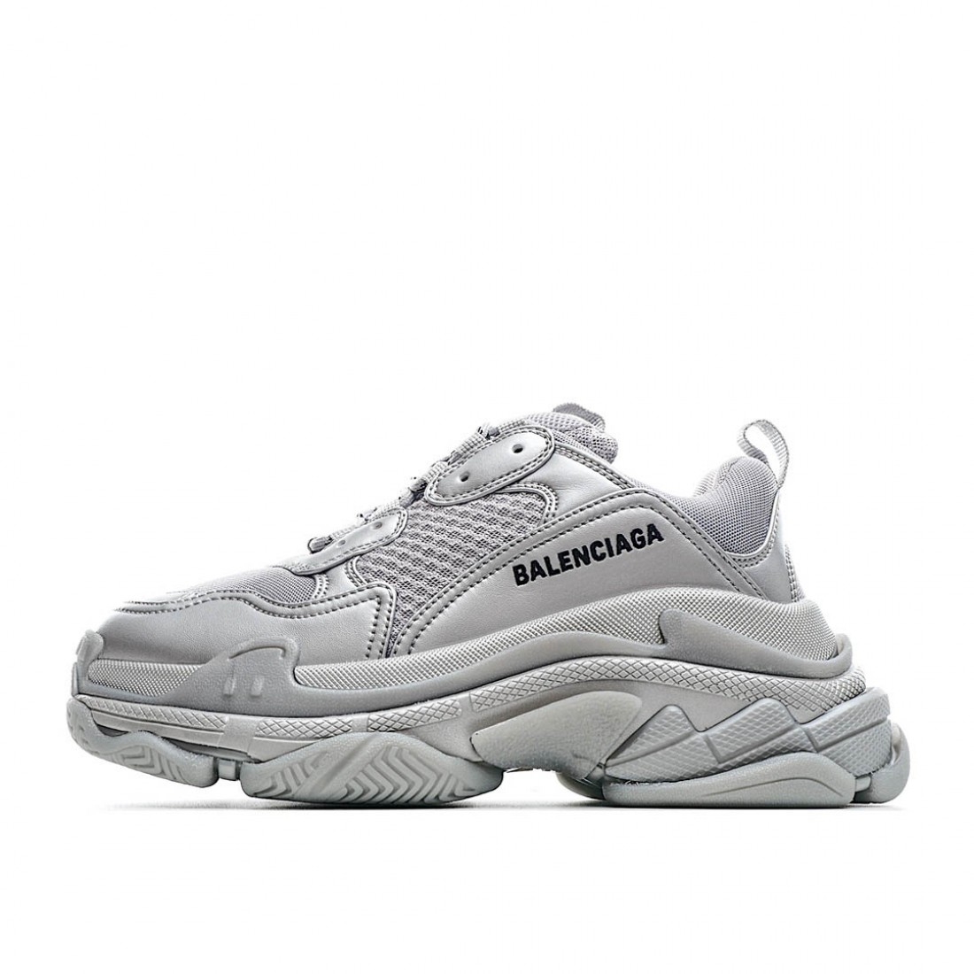 men's split triple s dad sneakers