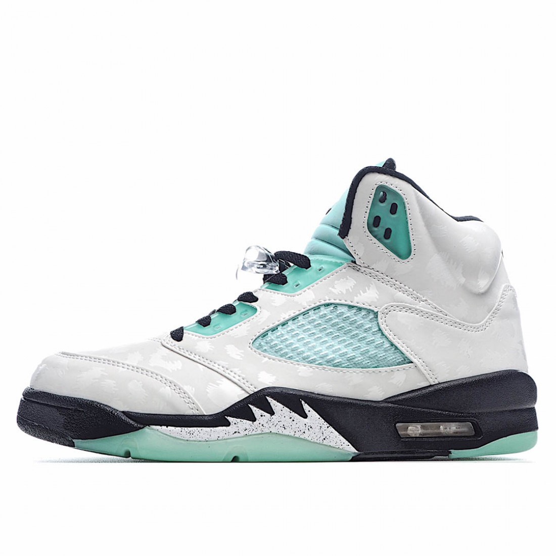 island green air jordan 5