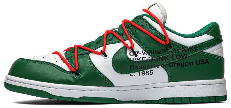 Off-White x Dunk Low ‘Pine Green’ CT0856-100