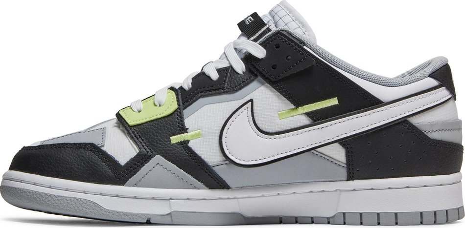 Dunk Scrap ‘Wolf Grey Light Lemon Twist’ DC9723-001