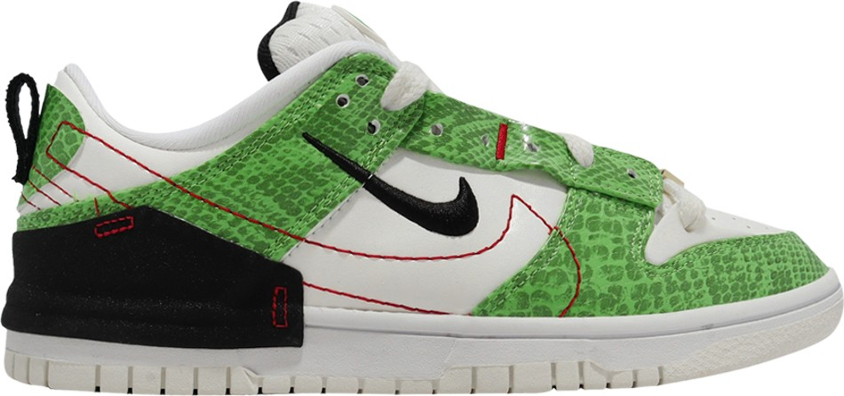 Wmns Dunk Low Disrupt 2 ‘Green Snakeskin’ DV1491-101