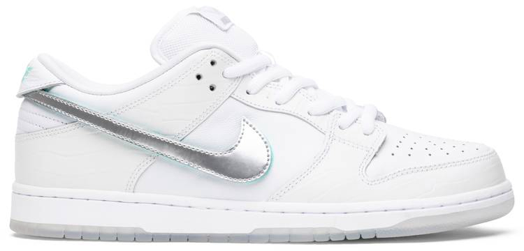 Diamond Supply Co. x Dunk Low Pro SB ‘White Diamond’ BV1310-100
