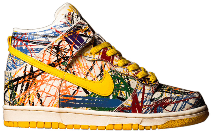 Dunk Hi Premium QS GS ‘Scribble’ 728443-100