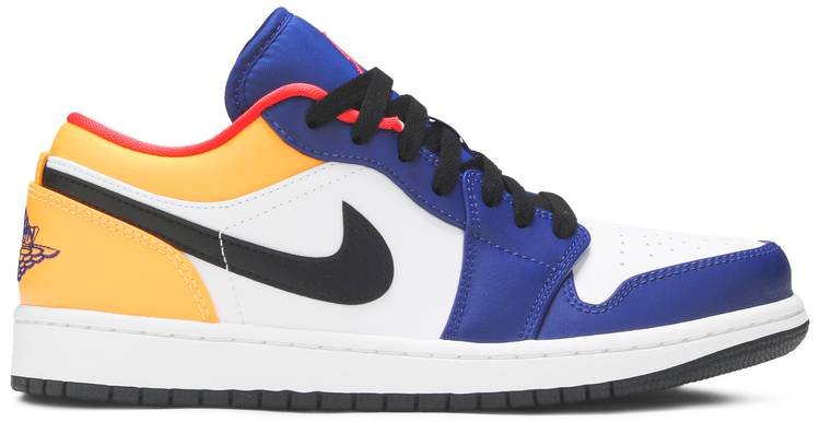 Air Jordan 1 Low ‘White Deep Royal Blue’ 553558-123
