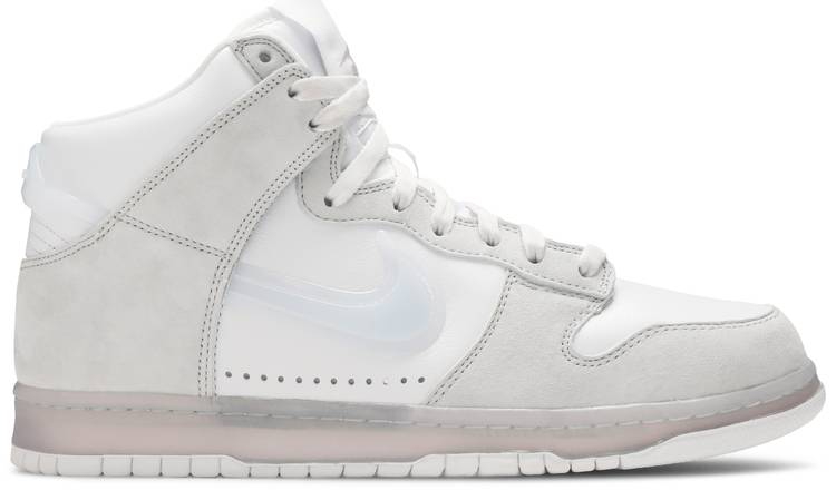 Slam Jam x Dunk High ‘White Platinum’ DA1639-100