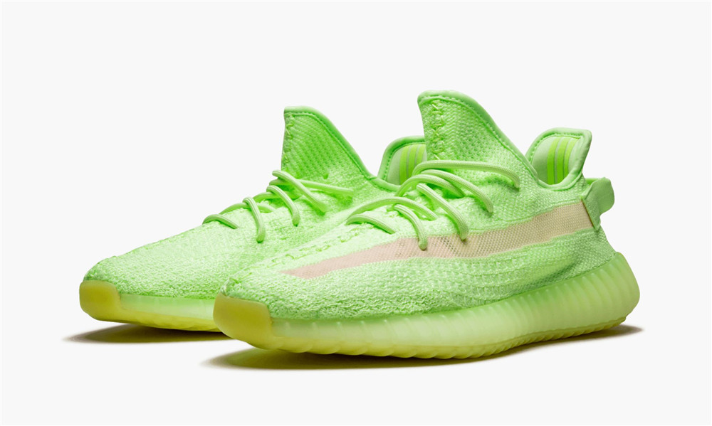 Yeezy Boost 350 V2 Sports Shoes Glow in the Dark – EG5293