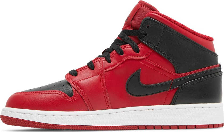 Air Jordan 1 Mid GS ‘Reverse Bred’ 554725-660