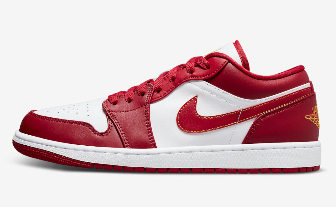 Air Jordan 1 Low GS ‘Cardinal’ 553560-607
