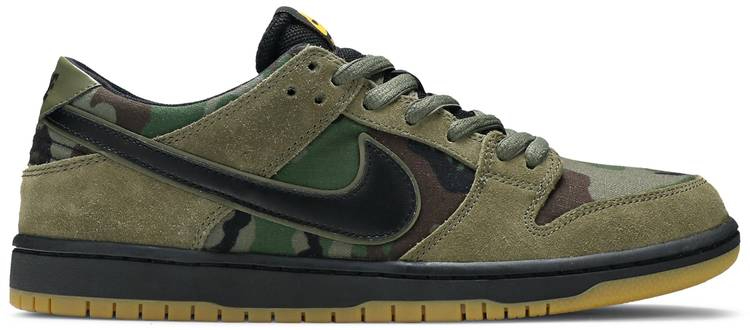 Zoom Dunk Low Pro SB ‘Camo’ 854866-209