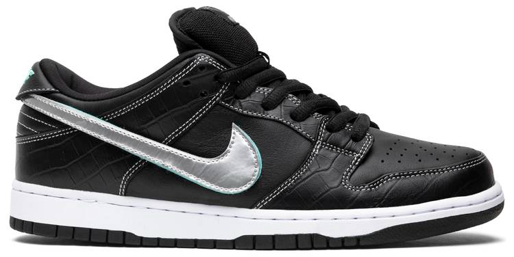 Diamond Supply Co. x Dunk Low Pro SB ‘Black Diamond’ BV1310-001