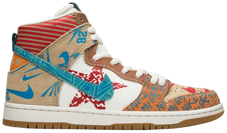 Thomas Campbell x SB Dunk High ‘What The’ 918321-381