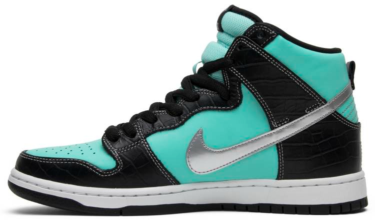 Diamond Supply Co. x Dunk High Premium SB ‘Tiffany’ 653599-400
