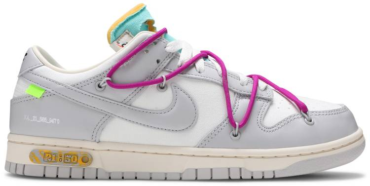 Off-White x Dunk Low ‘Lot 21 of 50’ DM1602-100