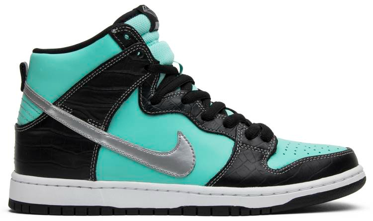 Diamond Supply Co. x Dunk High Premium SB ‘Tiffany’ 653599-400