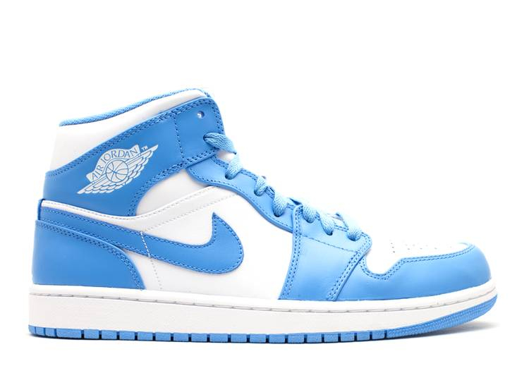 Air Jordan 1 Mid ‘UNC’ 554724-106
